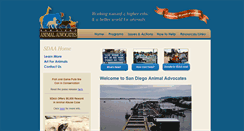 Desktop Screenshot of animaladvocates.org